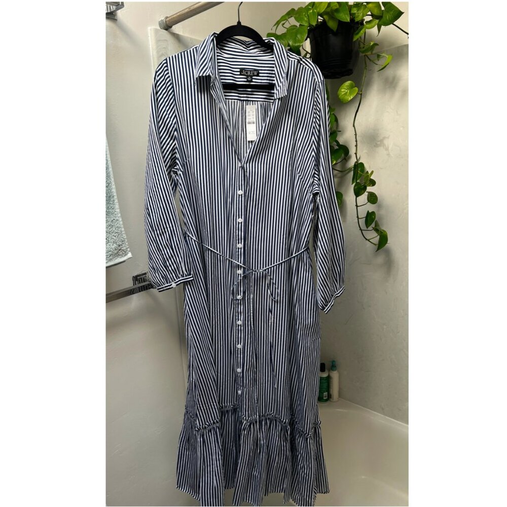 NWT - J.crew Amelia shirtdress in viscose twill - 2x - Picture 4 of 6
